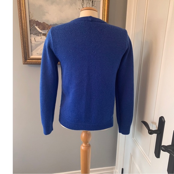 COPY - Cut 25 by Yigal Azrouel royal blue sweater size. Medium - Picture 3 of 5